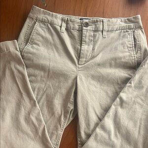 J. Crew Girlfriend Chino Pants Khaki